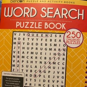 Word Search puzzle book